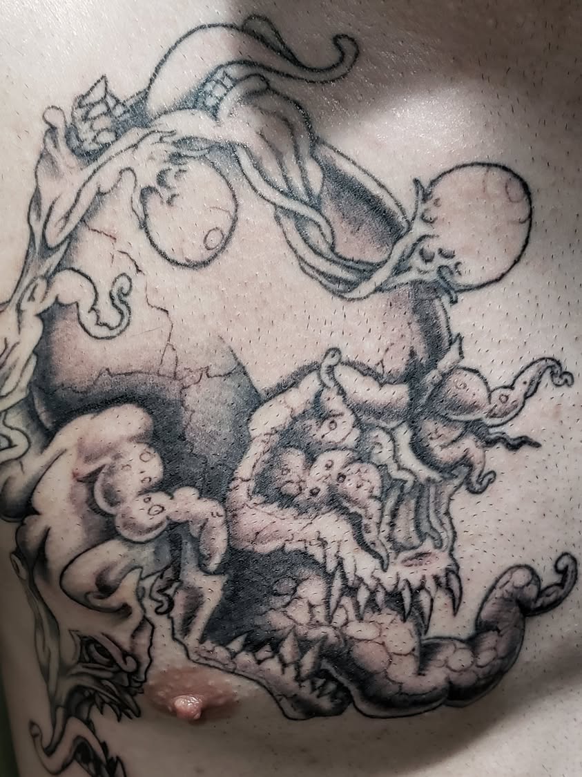 Mutated Tentacle Skull